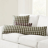 Nessa Linen Check Pillows
