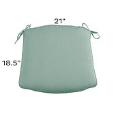 Replacement Chair Cushion Knife Edge 21x18.5 - Select Colors
