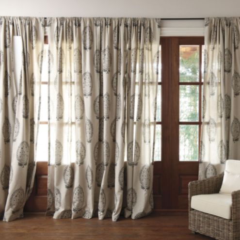 Anne Paisley Panel | European-Inspired Home Furnishings | Ballard Designs