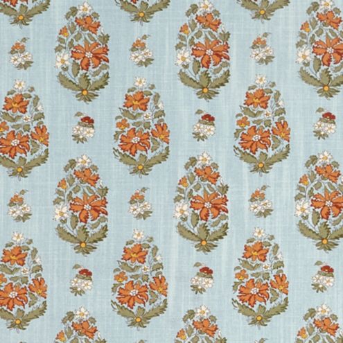 Beatrice Apricot Fabric by the Yard