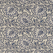 Bembridge Blue Fabric by the Yard