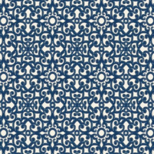 Brindisi Blue Fabric by the Yard