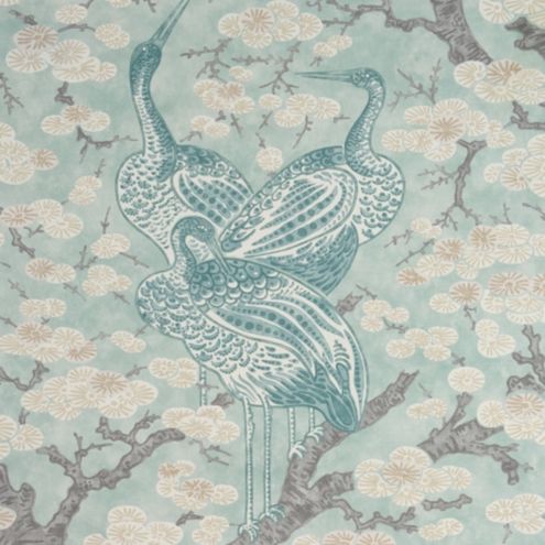 Brevard Teal Fabric by the Yard