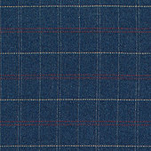 Dutton Plaid Navy Fabric By The Yard
