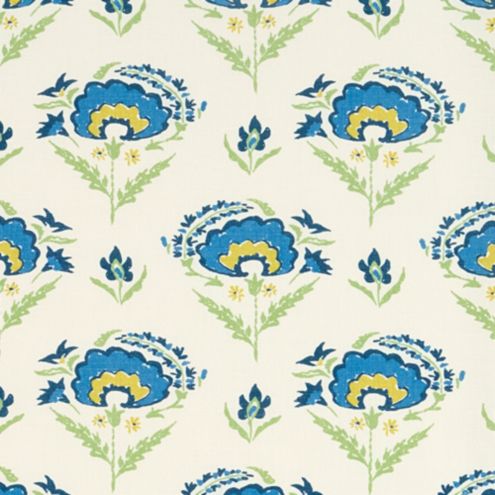 Dudley Blue Fabric by the Yard