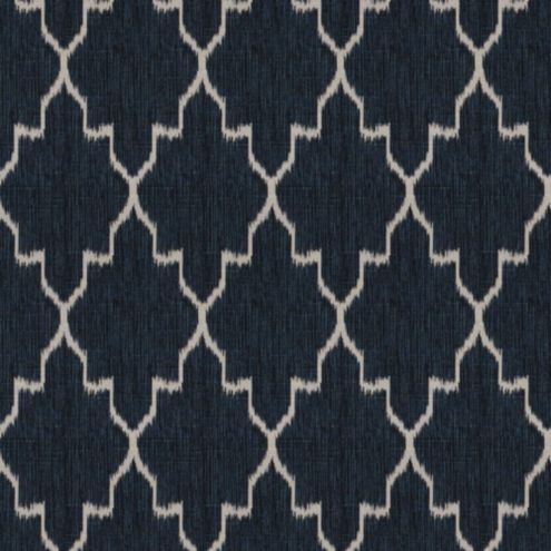 Indochine Ikat Denim Fabric By The Yard 