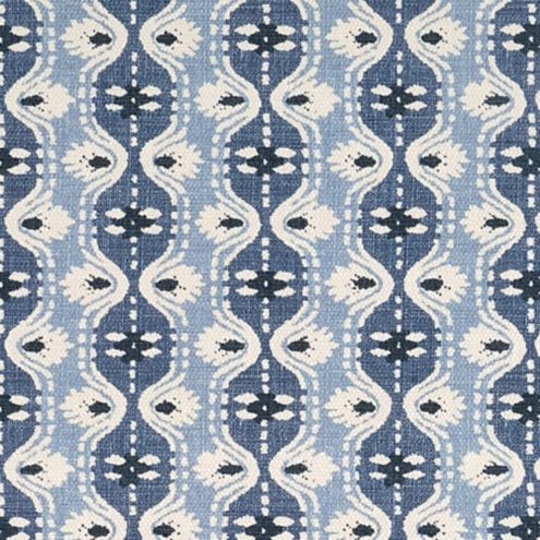 Kier Blue Fabric by the Yard