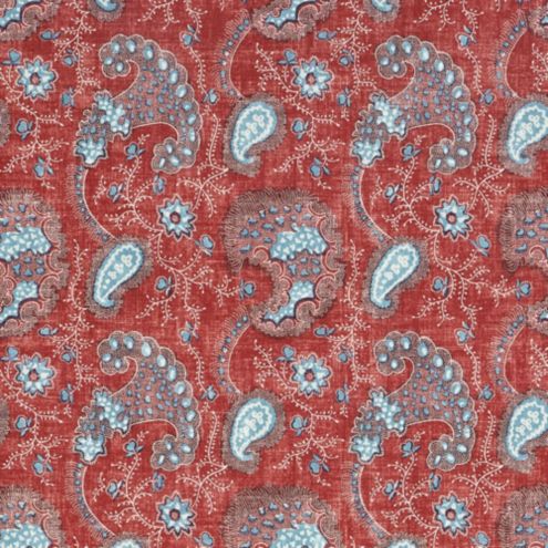 Landsbury Red Fabric by the Yard