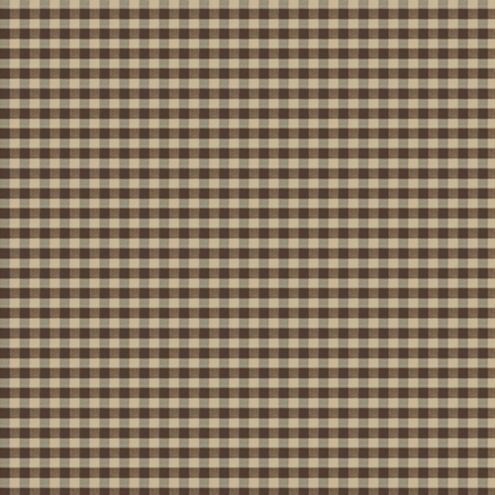 Chocolate Check Fabric by the Yard