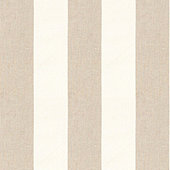 Suzanne Kasler Signature 13oz Linen Flax & Blanc Stripe Fabric by the Yard