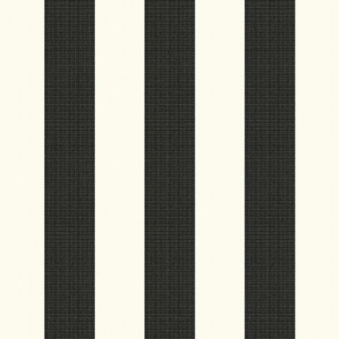 Canopy Stripe Black/White Sunbrella Performance Fabric by The Yard - Ballard Designs