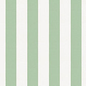 Canopy Stripe Mint/White Sunbrella® Performance Fabric by the Yard