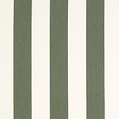 Canopy Stripe Fern/White Sunbrella® Performance Fabric by the Yard