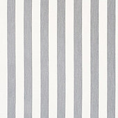 Canopy Stripe Granite/White Sunbrella® Performance Fabric by the Yard