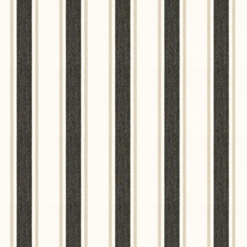 Suzanne Kasler Nantucket Stripe Black Sunbrella® Fabric by the Yard ...