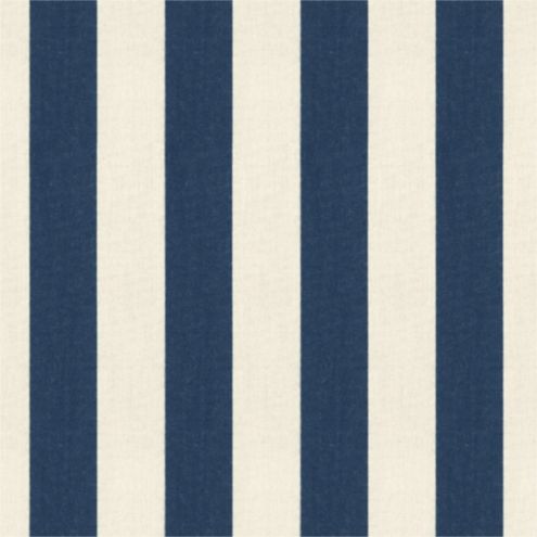 Canopy Stripe Black/White Sunbrella Performance Fabric by The Yard - Ballard Designs