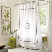 Amelie Embroidered Shower Curtain