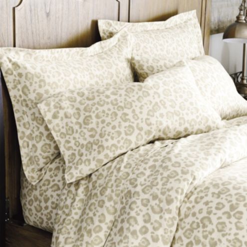 leopard bedding