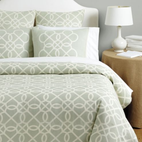 Suzanne Kasler Quatrefoil Duvet Ballard Designs