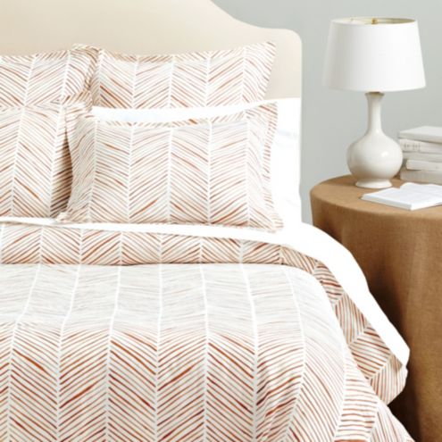 Kenzie Painted Herringbone Bedding Ballard Designs