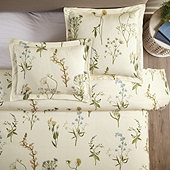 Everly Floral Linen Duvet Cover - Twin