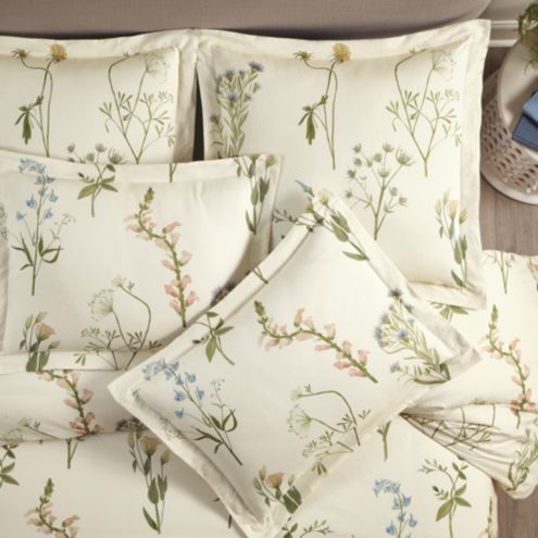 Everly Floral Linen Duvet Cover Bedding