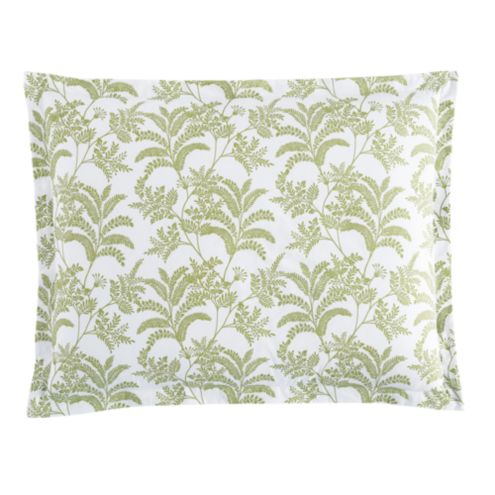 Elodie Botanical Sham   Sage