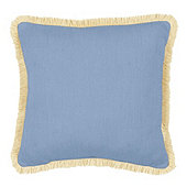 Fringed Outdoor Canvas Pillows