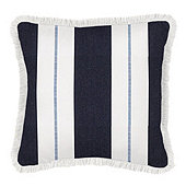 Fringed Outdoor Relate Stripe Pillows
