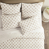 Aimée Block Print Quilted Bedding