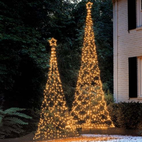 Micro LED Outdoor Twinkle Trees