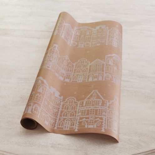 Gingerbread Wrapping Paper - Christmas Gift Wrap - Aesthetic Wrapping –  MainStreetGreetings