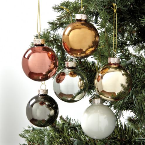 French Macaroon Ornaments - Set of 6 | Ballard Designs