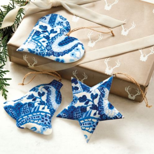 Charlotte Ornaments - Set of 3