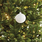 Frosted Snowflake Ornaments - Set of 3