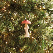 Red Cap Mushroom Ornament