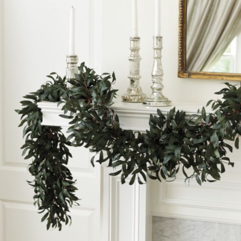 Olive Leaf Garland | Ballard Designs