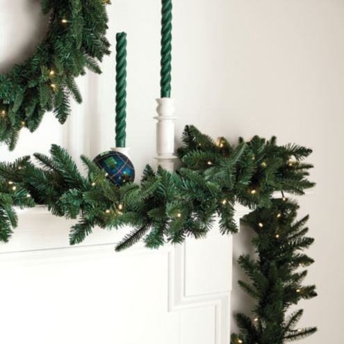 Prelit Fraser Fir Garland