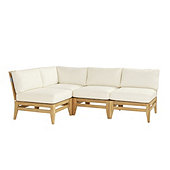 Del Mar 4-Piece Sectional with Cushions