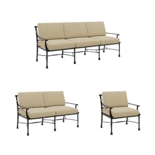 Amalfi 3-Piece Sofa Set