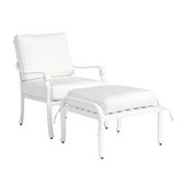 Maison Lounge Chair & Ottoman 3-Piece Replacement Cushion Set