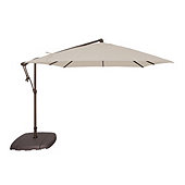 8.5' Square Cantilever Umbrella with Base