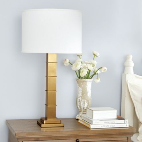 brass table lamps tall