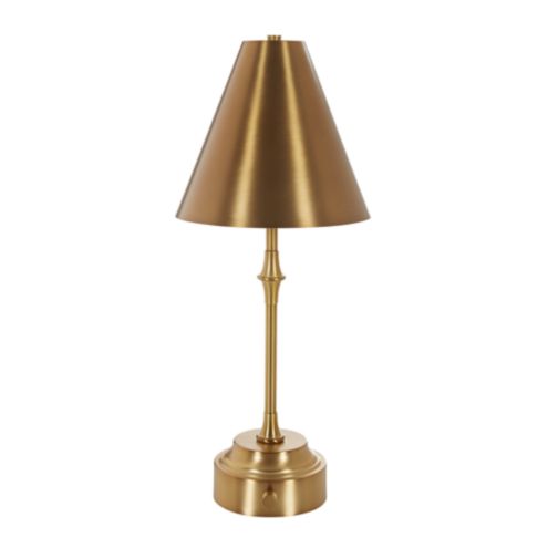 Devon Rechargable Brass Lamp