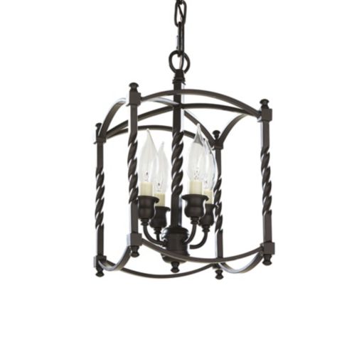 Carriage House 4-Light Pendant -  Small