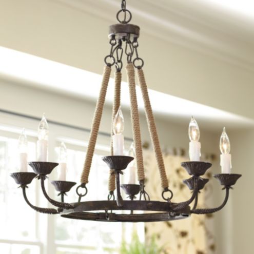 Arturo 8 Light Chandelier | Ballard Designs