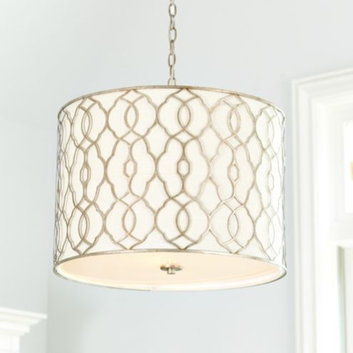 Jolie Drum Pendant | Ballard Designs