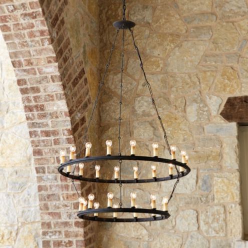 Casa Florentina Claudio 30-Light Chandelier