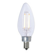 2.5W LED Dimmable Slope Candelabra Bulb