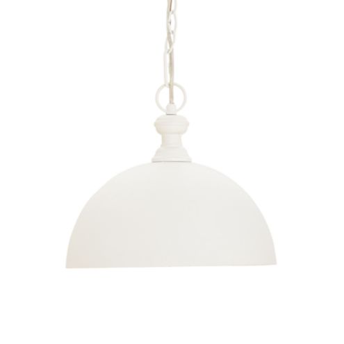 Bodhi Dome Pendant - White